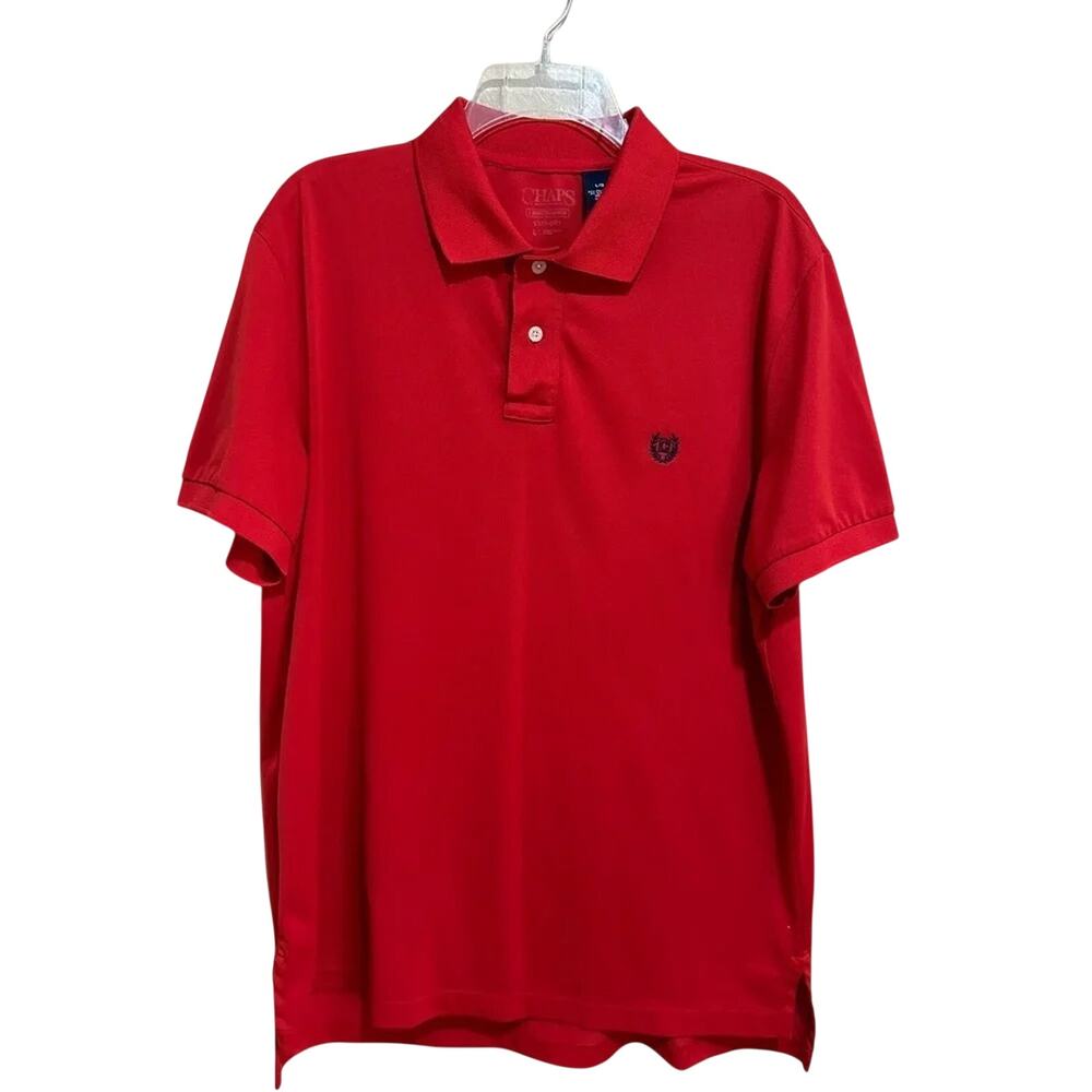 CHAPS Men's Stay-Dry Polo Shirt, Size L